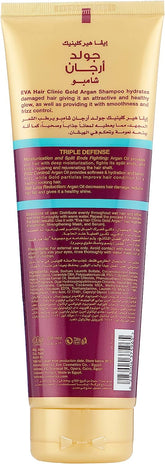 Eva Hair Clinic Gold Argan Hair Shampoo - 230 ml